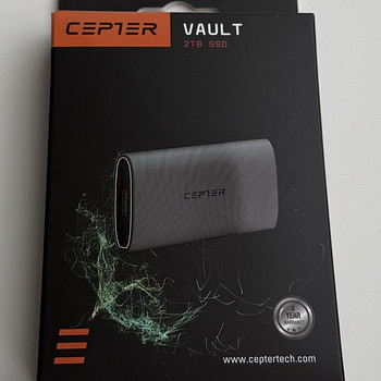 Cepter Vault 2 TB External SSD Storage , Black