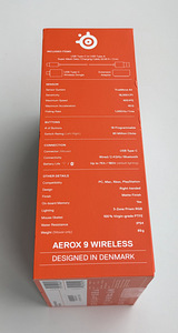 SteelSeries Aerox 9 Wireless Optical Mouse , Black (3 foto / 5)