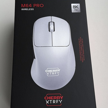 Cherry XTRFY M64 Pro 8K Wireless Gaming Mouse , White