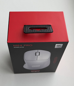 Cherry XTRFY M64 Pro 8K Wireless Gaming Mouse , White (5 фото из 5)