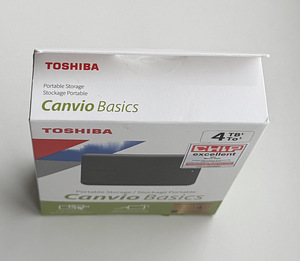 Toshiba Canvio Basics 4TB , Black (5 foto / 5)