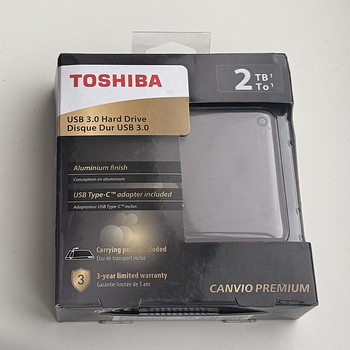Toshiba Canvio Premium 2TB USB 3.0 , Black