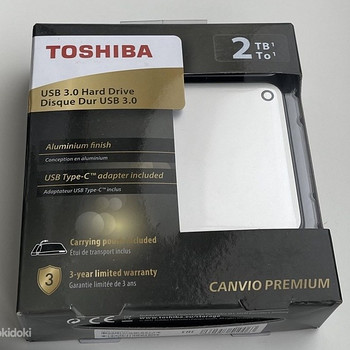 Toshiba Canvio Premium 2TB USB 3.0 , Silver