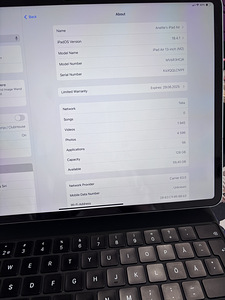 iPad 2024 12.9” 128GB WiFi + Cellular (4 фото из 4)