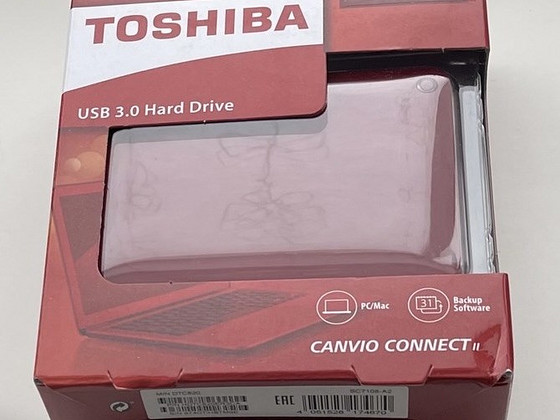 Toshiba Canvio Connect II 2TB USB 3.0 , Red