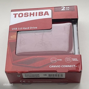 Toshiba Canvio Connect II 2TB USB 3.0 , Red