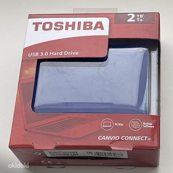 Toshiba Canvio Connect II 2TB USB 3.0 , Blue