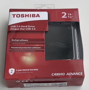 Toshiba Canvio Advance 2TB USB 3.0 , Black (1 foto / 2)