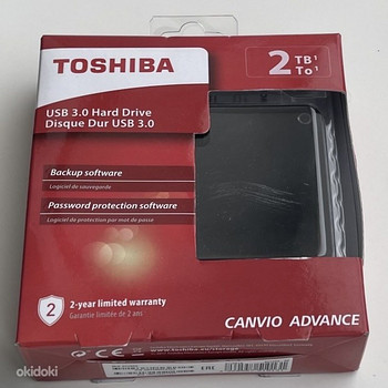Toshiba Canvio Advance 2TB USB 3.0 , Black