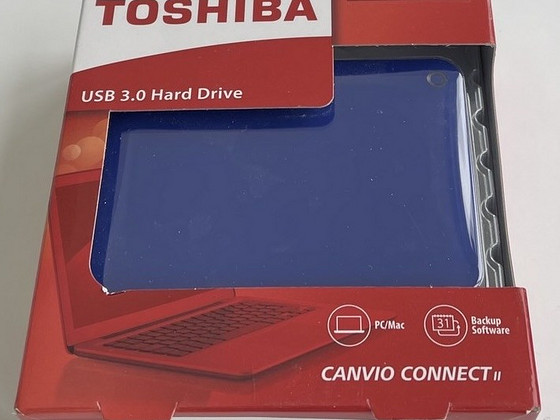 Toshiba Canvio Connect II 3TB USB 3.0 , Blue