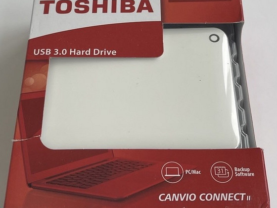 Toshiba Canvio Connect II 3TB USB 3.0 , White