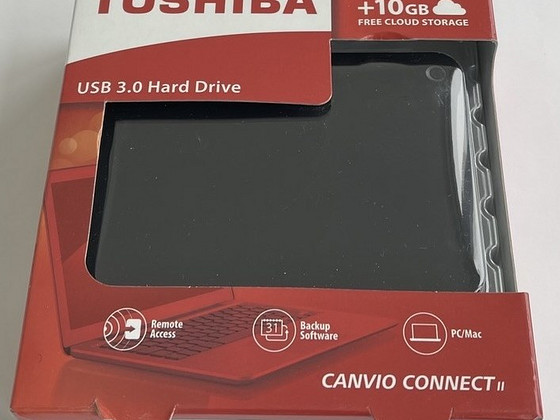 Toshiba Canvio Connect II 3TB USB 3.0 , Black