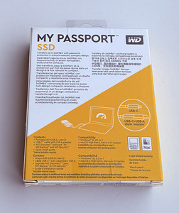 Western Digital WD MyPassport SSD 256GB (2 фото из 5)
