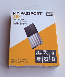 Western Digital WD MyPassport SSD 512GB (1 фото из 5)