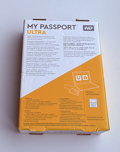 Western Digital WD My Passport Ultra 2TB USB-C 3.0 , Silver (2 foto / 5)