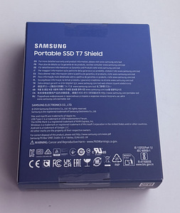 Samsung T7 Shield 2TB USB-C 3.2 (Gen 2) , Black (2 фото из 5)