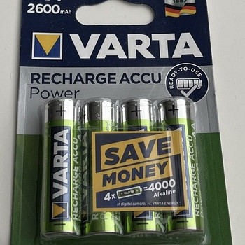 Varta AA / AAA / D 200/800/1000/2100/2600/3000 mAh