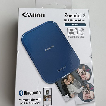 Canon Zoemini 2 Mini Photo Printer , Navi / Pearl White
