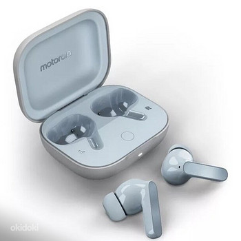 Motorola Moto Buds , Coral Peach/Starlight Blue/Glacier Blue