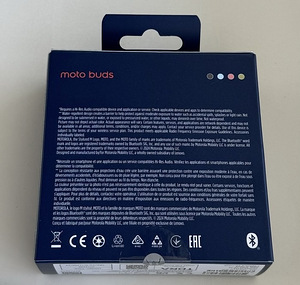 Motorola Moto Buds , Coral Peach/Starlight Blue/Glacier Blue (5 foto / 7)
