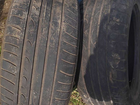 Шины Dunolop 225/55 R16 (2шт)