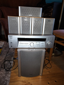 Sony kõlarid, subwoofer ja ressiiver (5 foto / 5)