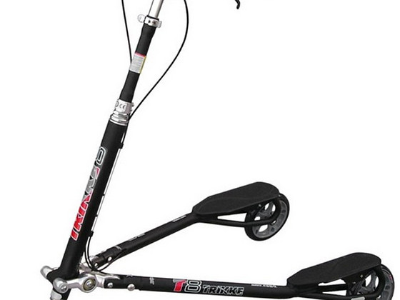 Трюковый самокат Trikke T8 (+запасные колеса)
