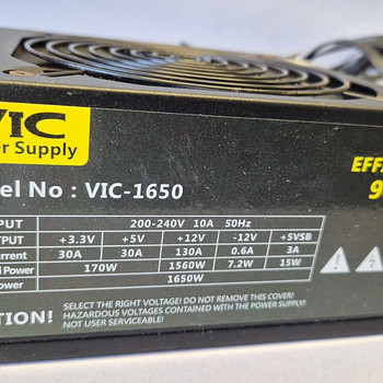 Блок питания (PSU) VIC-1650, Yorjim LY-1800K, Zumax ZU-1850W