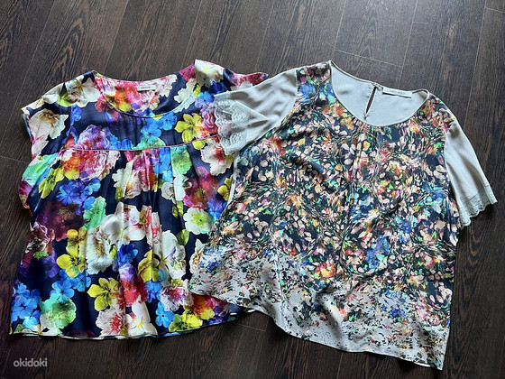 Marina Rinaldi шёлковые блузки L-XL (48-50)