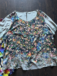 Marina Rinaldi шёлковые блузки L-XL (48-50) (2 фото из 7)