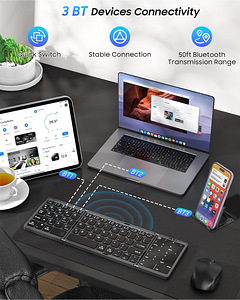 Клавиатура мини портативная Bluetooth (5 фото из 5)