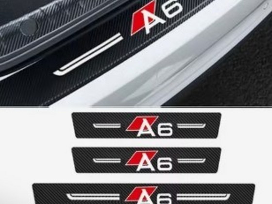 Komplekt kleebiseid AUDI A6 lävepakkudele