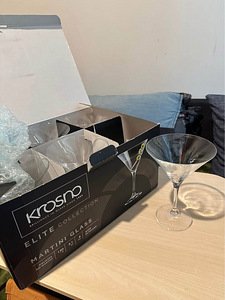 Martini, vee, veini, õlle klaasid (5 foto / 5)