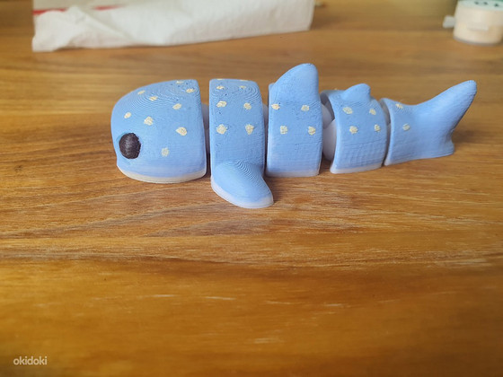Figuur "Vaala hai" – käsitsi valmistatud, PLA plastik