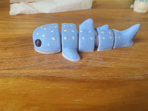 Figuur "Vaala hai" – käsitsi valmistatud, PLA plastik (1 foto / 4)