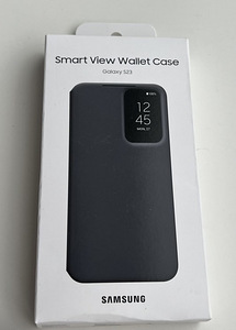 Samsung Galaxy S23 Smart View Wallet Case , Black / Green (1 foto / 4)