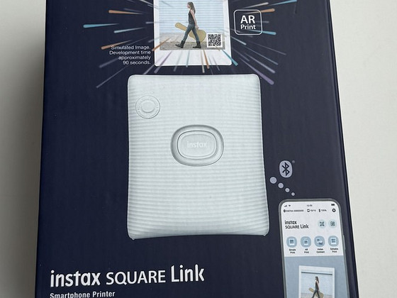 Fujifilm Instax Square Link , Ash White
