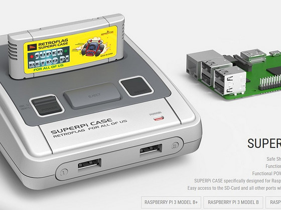 Retroflag Raspberry pi case superpi Case with Safe Shutdown
