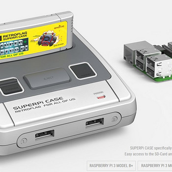 Retroflag Raspberry pi case superpi Case with Safe Shutdown