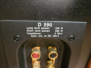 Jamo D590 HiFi Floorstanding Speaker. (4 foto / 4)