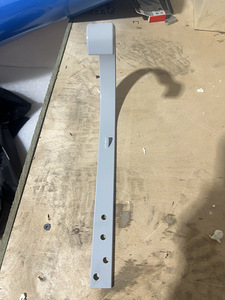 Iselukustuv metallist rennikonks – 12,5 cm VALGE (2 foto / 3)