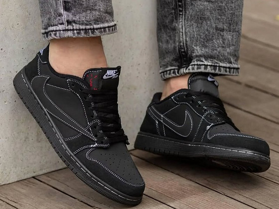 43(27.5cm)-NIKE Air Jordan 1 Retro Low OG SPx Travis Scott