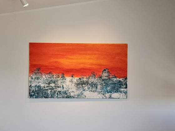 Пекка Пююккёнен 2003 масляная картина 60см x 81см