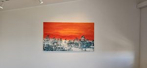 Pekka Pyykkönen 2003 õlimaal 60cm x 81cm (1 foto / 6)