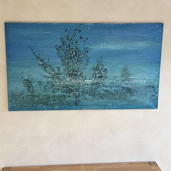 Pekka Pyykkönen õlimaal nr2 85cm x 150cm