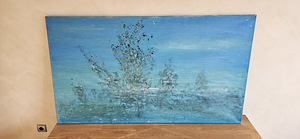 Pekka Pyykkönen õlimaal nr2 85cm x 150cm (7 foto / 7)