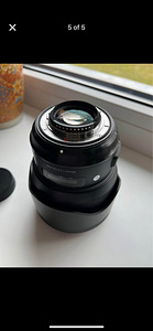 Объектив Sigma 85mm 1:1.4 DG Art для Nikon. (5 фото из 5)