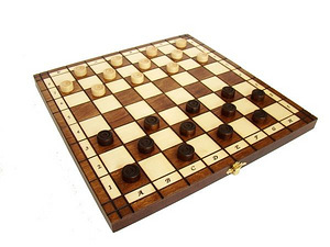 Шахматы и шашки 2 в 1 №165B (2 фото из 8)