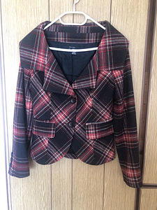 Ruuduline Zara Basic kevadjakk voodril 30% villa (1 foto / 2)