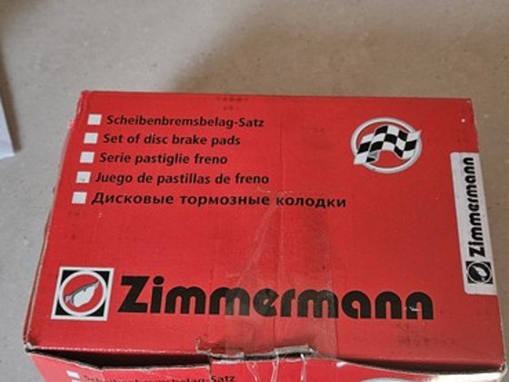 Zimmermann 24888.170.2 set blocks brakes disc brakes